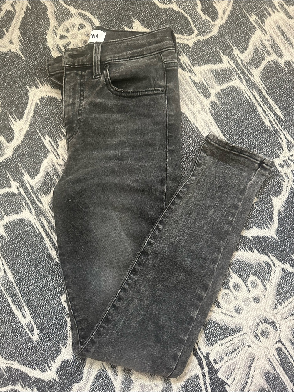 pistola Charcoal Gray Skinny Jeans